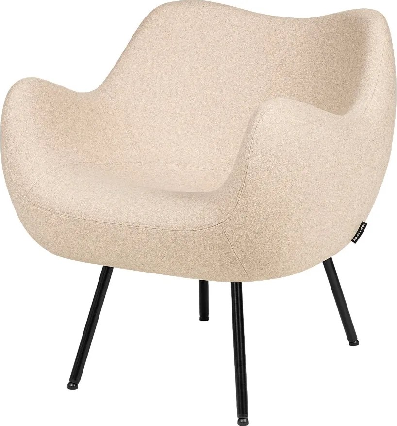 Fotel RM58 noo.ma - ikona polskiego designu, wełniana tapicerka