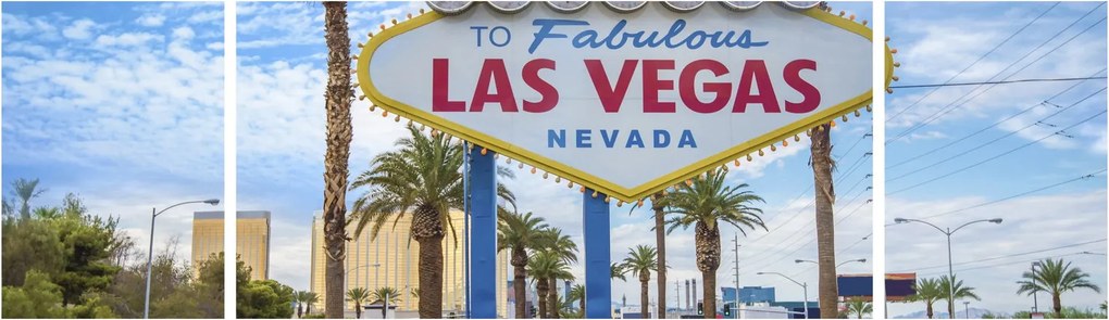 Obraz - Las Vegas (170x50 cm)