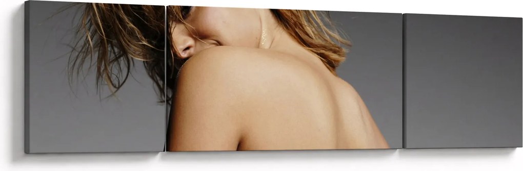 Obraz kąpiącej się kobiety (170x50 cm)