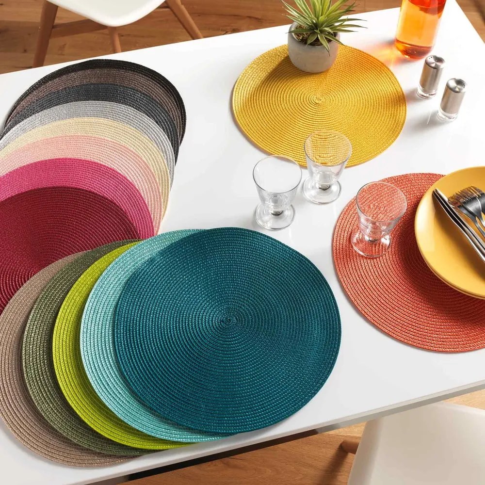 Plastikowa mata stołowa ø 35 cm Zebulon – douceur d'intérieur