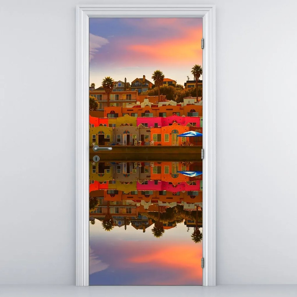 Fototapeta na drzwi - Miejsce na letnie kąpiele (95x205cm)