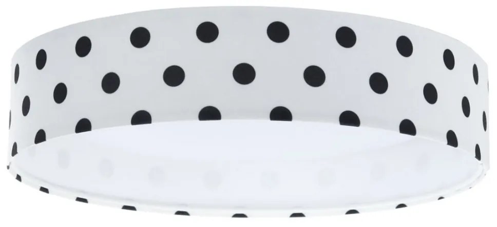 LED Ściemnialna lampa GALAXY KIDS LED/24W/230V białe/czarne kropki + DO