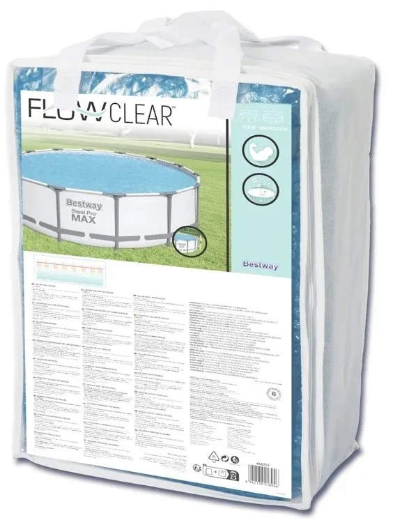 Żagiel słoneczny Bestway do okrągłego basenuFlowclear, średnica 417 cm