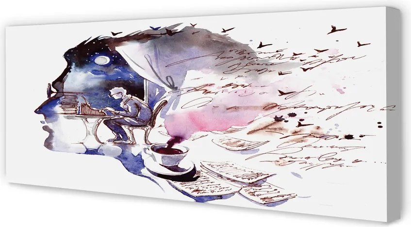 Zdjęcie na płótnie Obraz Twarzy Człowieka