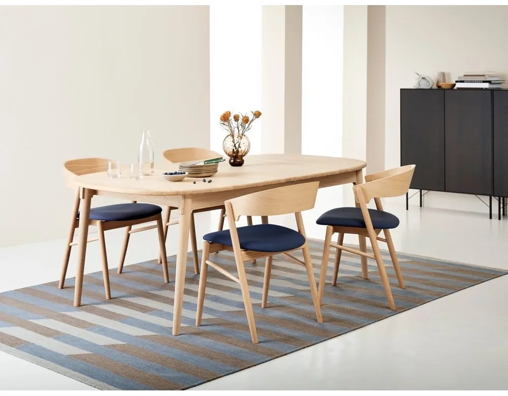 Dodatkowy blat do stołu z litego drewna dębowego 50x106 cm Miro – Hammel Furniture