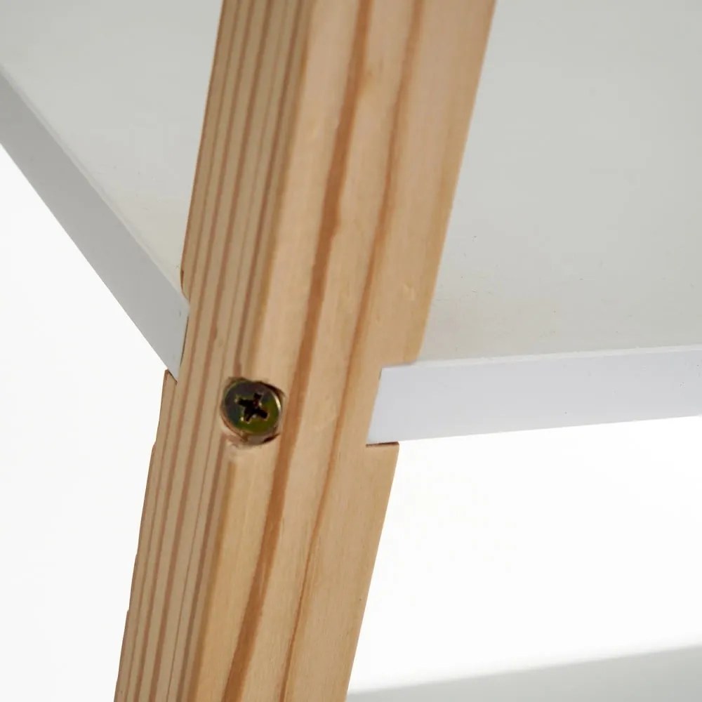 Biały regał dziecięcy 60x106,5 cm – Casa Selección