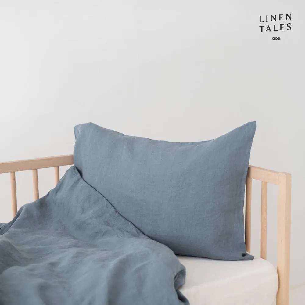 Lniana pościel dziecięca do łóżeczka 100x140 cm – Linen Tales