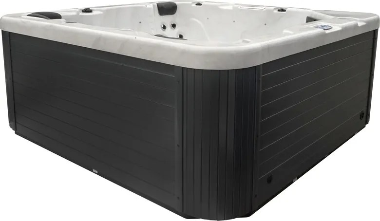 JACUZZI OGRODOWE PREMIUM WANNA  SPA 5-OSOBOWA WHITE OBUDOWA BROWN 195x195 CM