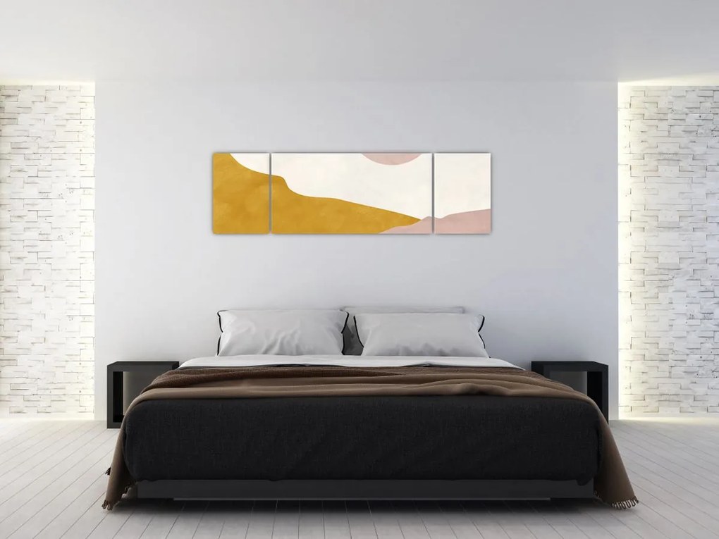 Obraz - Góry akwarelowe N⁰3 (170x50 cm)
