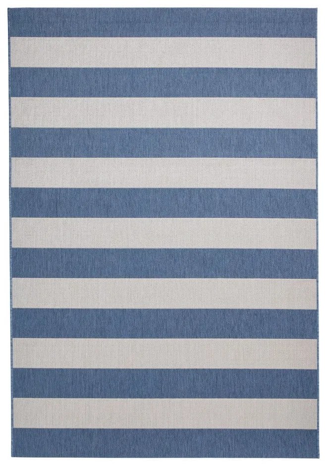 Beżowo-niebieski dywan odpowiedni na zewnątrz 170x120 cm Santa Monica – Think Rugs