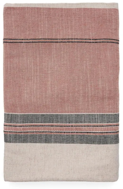Obrus z mieszanki lnu 170x250 cm Veliat – Kave Home