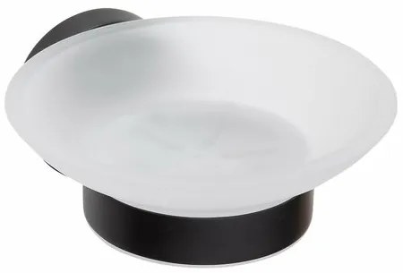 SAPHO XB800 X-round black mydelniczka, szkło mleczne, czarny