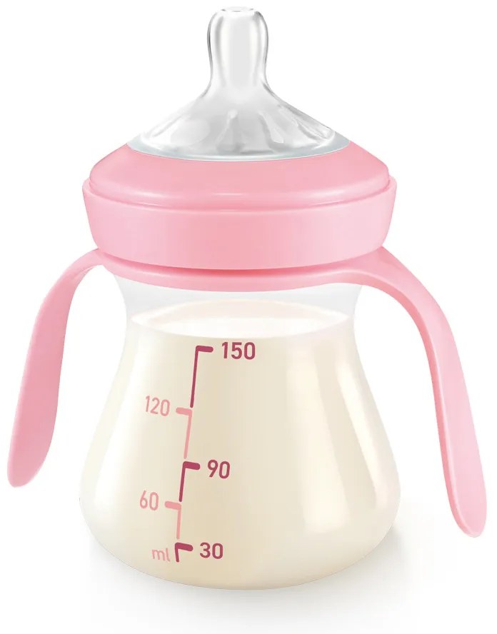 Tescoma Butelka PAPU PAPI 150 ml, różowa, 150 ml
