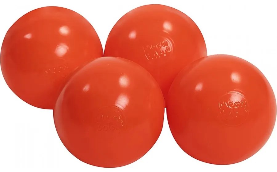 Plastikowe piłeczki do suchego basenu 7cm, 50 szt, pomarańczowe - meowbaby®