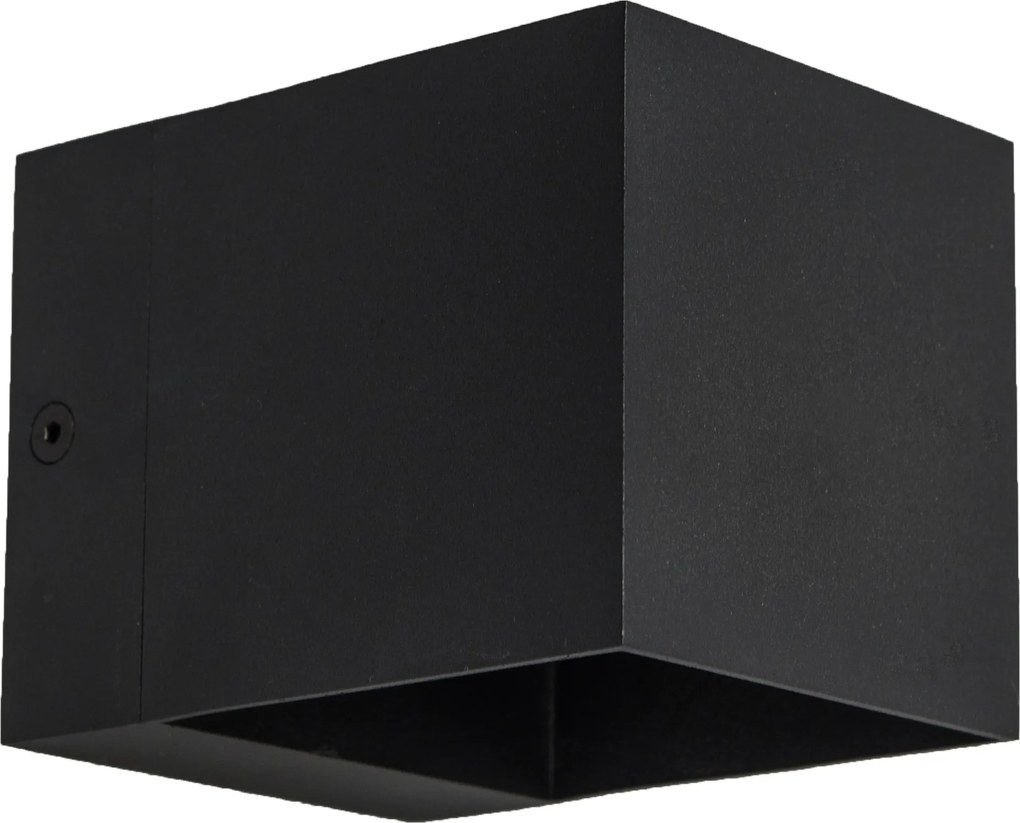 Nowoczesna lampa ścienna czarna - Transfer