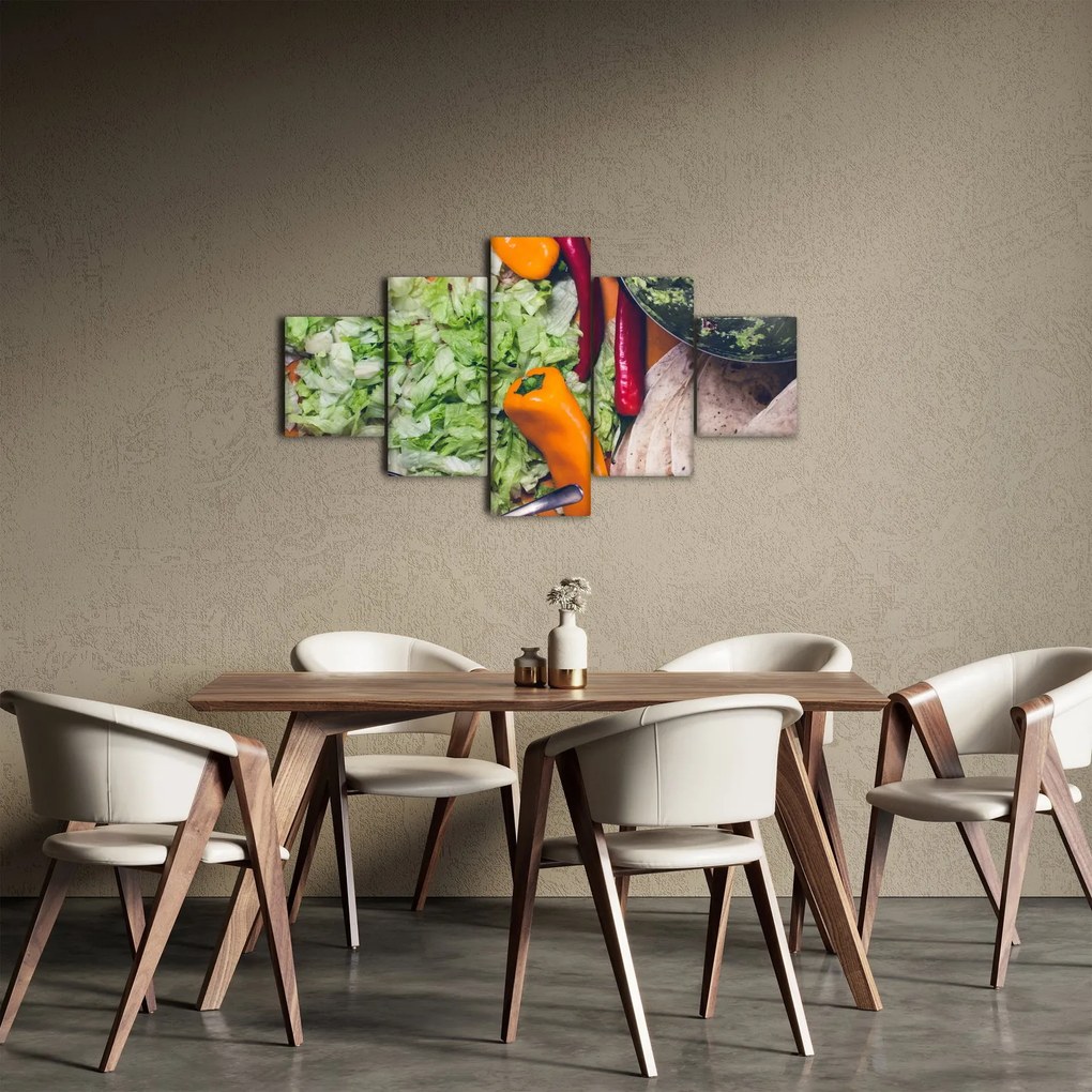Obraz warzyw (125x70 cm)