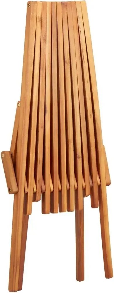 Drewniane krzesło ogrodowe Nolim 2X - brązowe