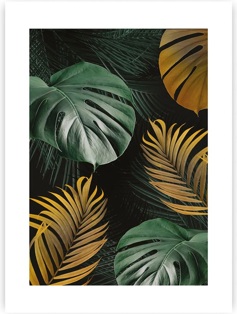 Plakat Golden Leaves I