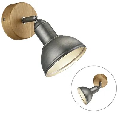 Industrialna lampa ścienna stalowa - ArtiPrzemysłowy Oswietlenie wewnetrzne