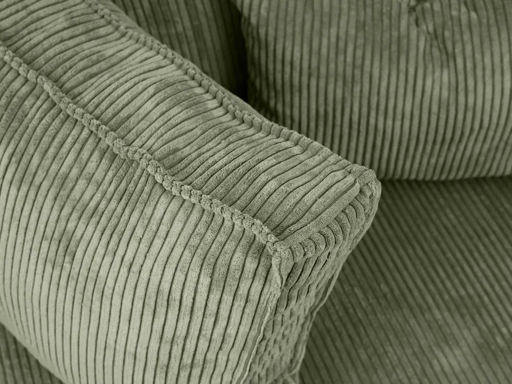 Rozkładana narożna sofa SMART COSARO miętowa, dwustronna + 2 poduszki GRATIS