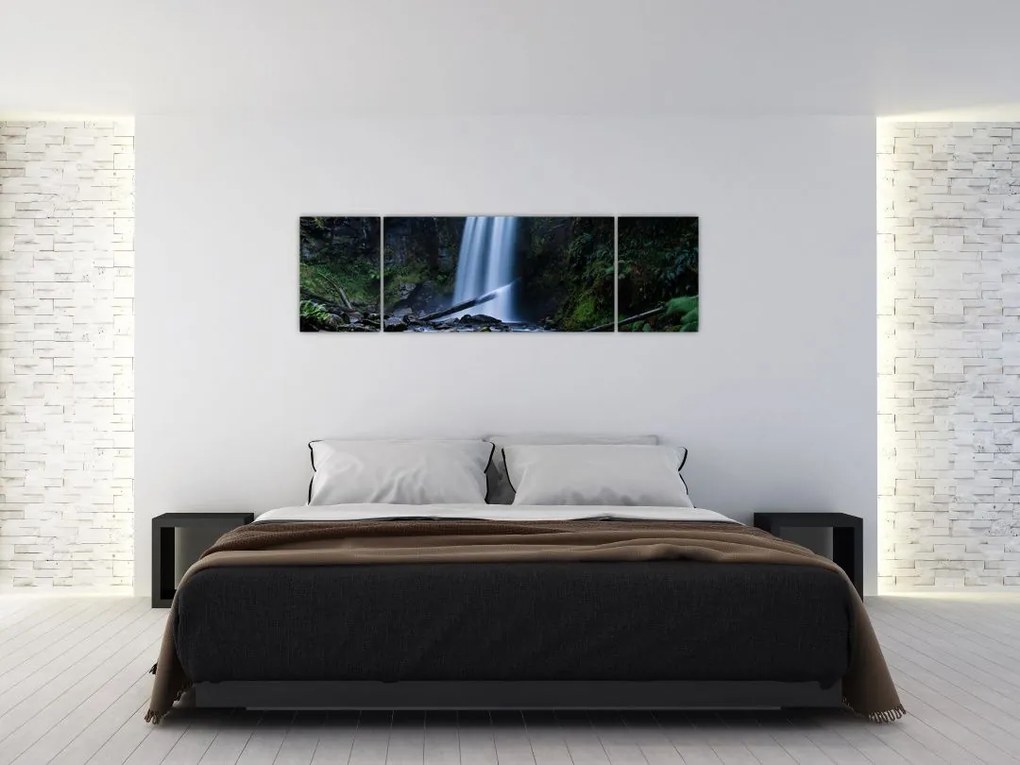 Obraz - Wodospad (170x50 cm)