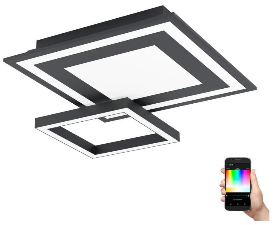 Eglo 99312 - LED RGB 20W 230V ściemnialna lampa sufitowa SAVATAEILA-C