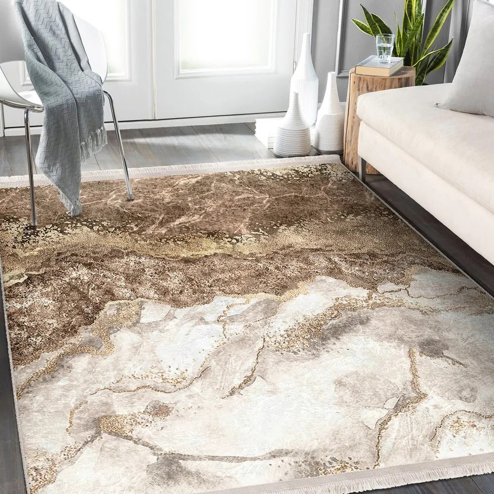 Beżowy chodnik 80x200 cm – Mila Home