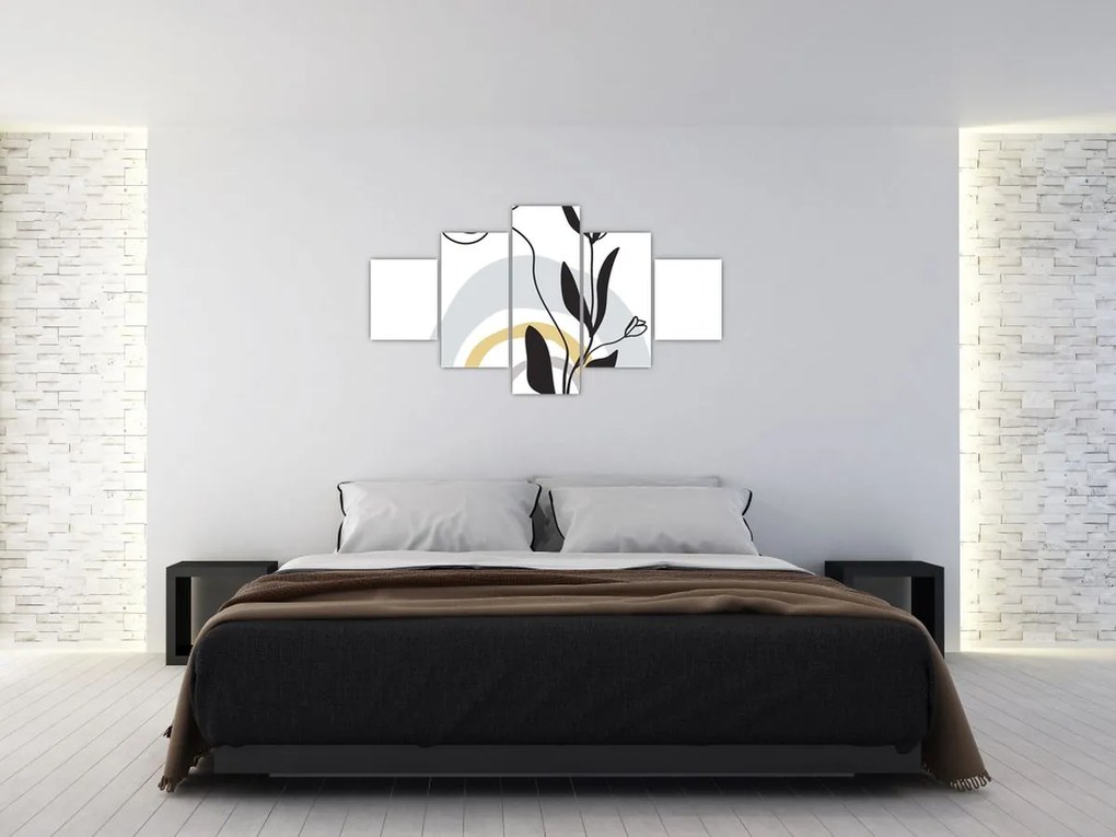 Obraz - Kwiaty w wazonie N⁰1 (125x70 cm)