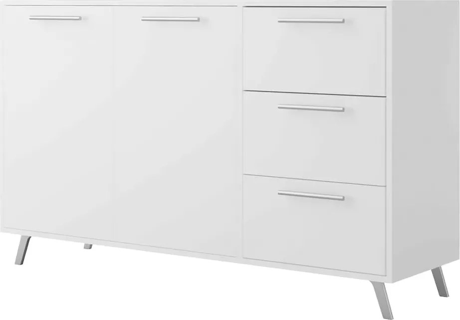 Komoda ELISE 140 cm do Salonu Sypialni Biały