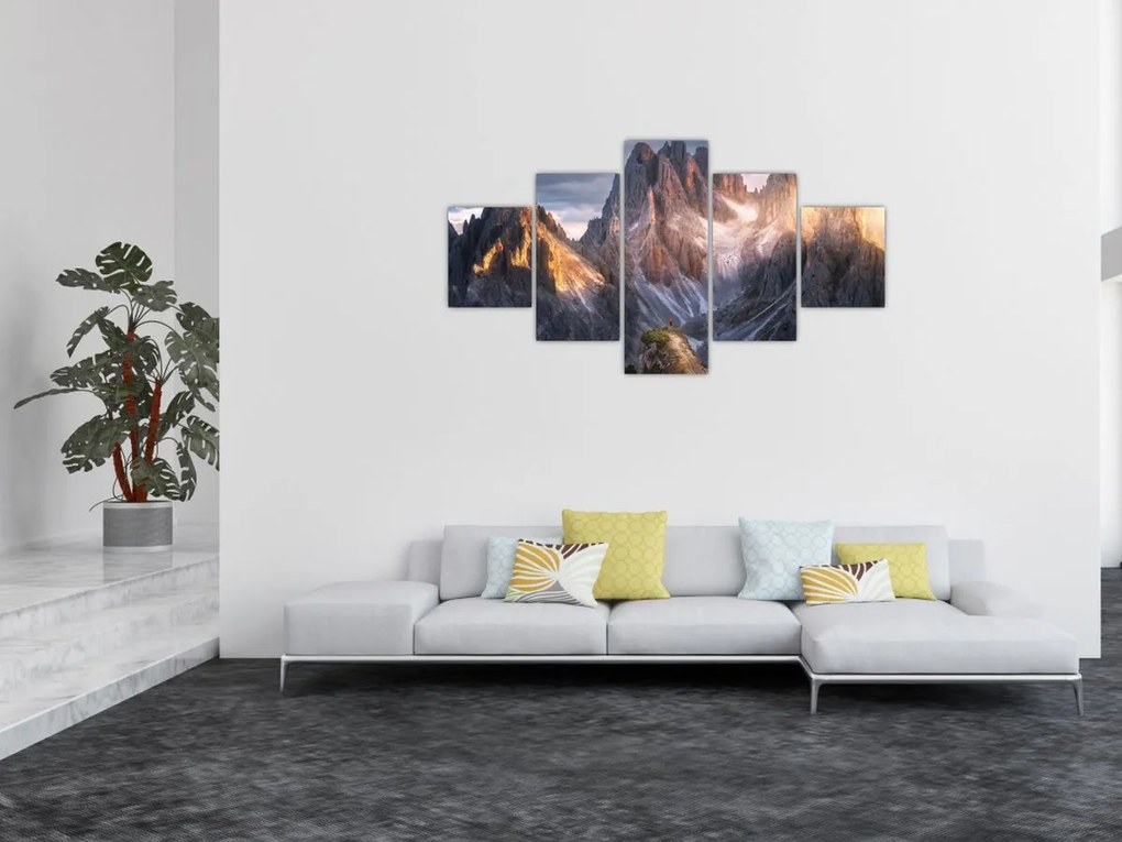 Obraz - Górska panorama (125x70 cm)