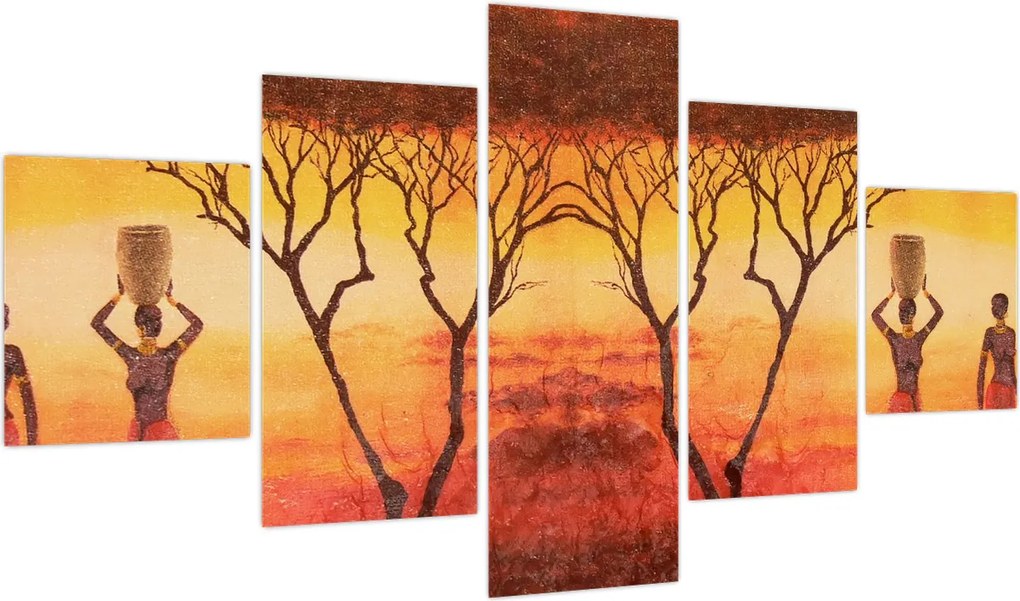Obraz - Afrykańska sawanna (125x70 cm)