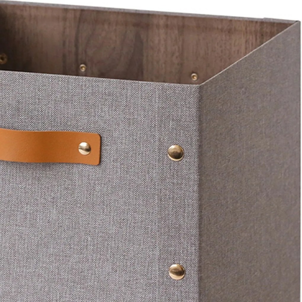 Kitchisimo Zestaw 2 pudełek do przechowywania z pokrywką 30 × 30 × 28 cm, L