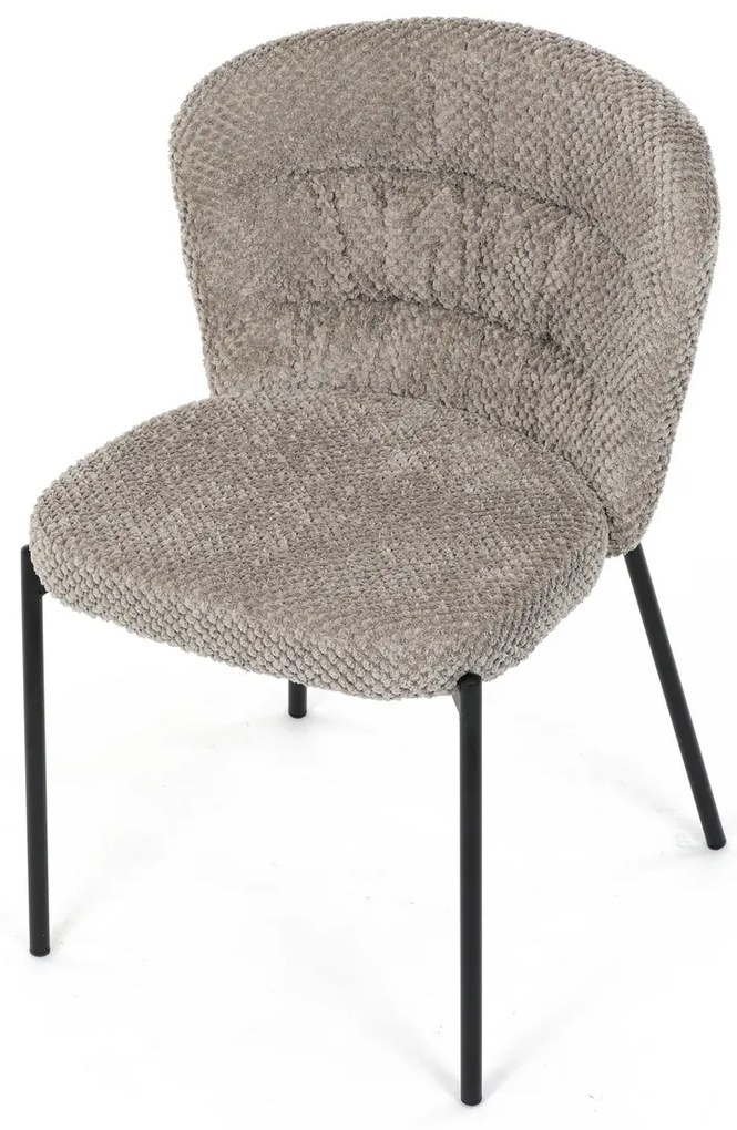 Zestaw krzeseł do jadalni Bouclé CT-W1077 LAN2, 4szt.