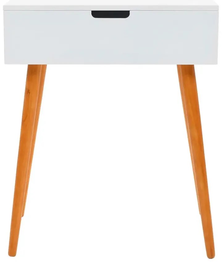 Toaletka w stylu skandynawskim z chowanym lustrem A5-C48