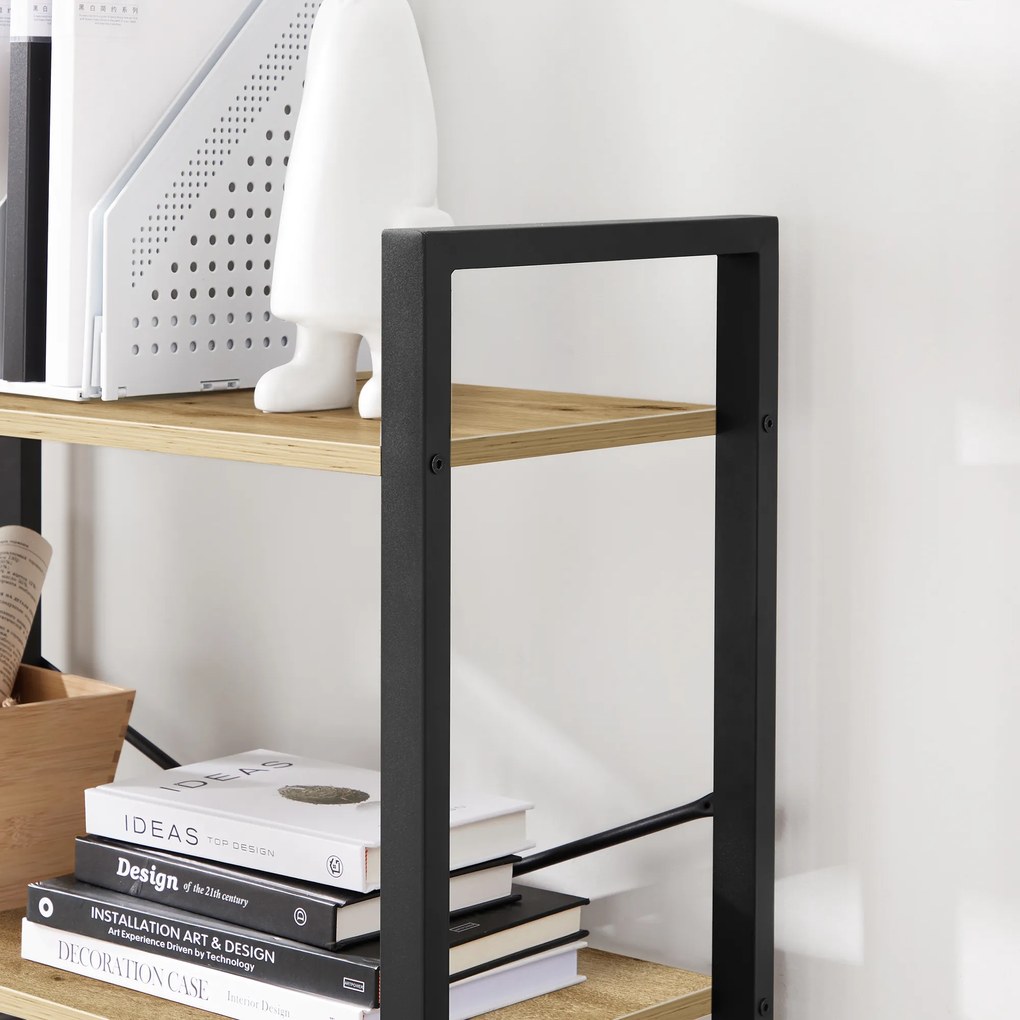 Regał stojący, otwarty, 4 półki - artisan - LLS60B88V1