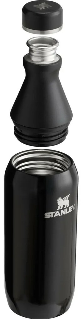 Termos Stanley All Day Slim Bottle 350 ml, czarnypołysk, 0,35 l