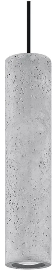 Betonowa lampa wisząca Sollux Fadre