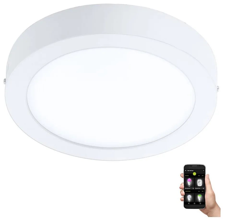 Eglo 900103 - Ściemnialna lampa łazienkowa FUEVA-Z LED/16,5W/230V IP44