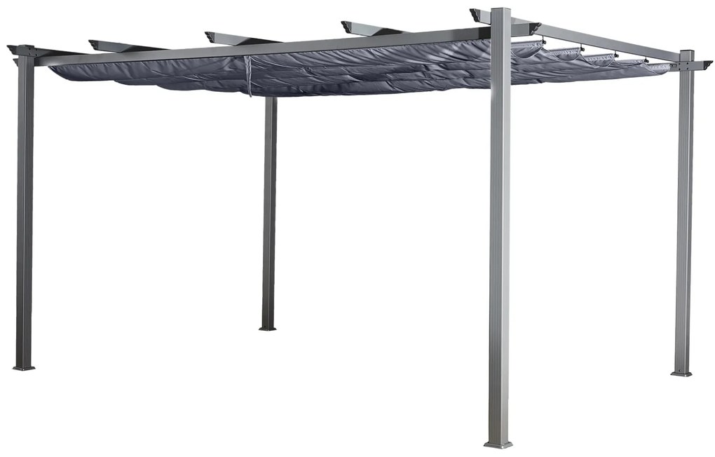 Pergola Ogrodowa 3m x 4m Szary