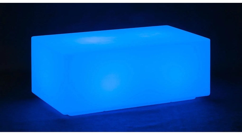 Stół z oświetleniem LED, 48x120x66 cm