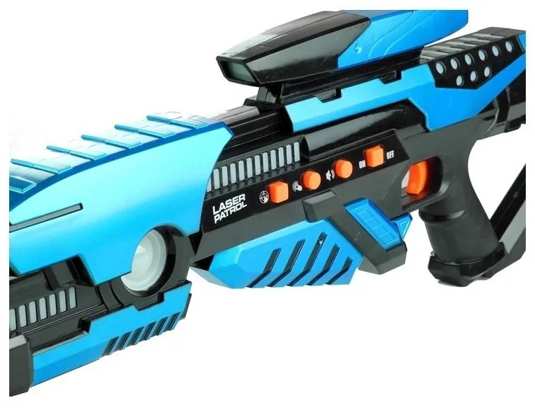 Kosmiczny pistolet 5 kolorów świateł led + dźwięki