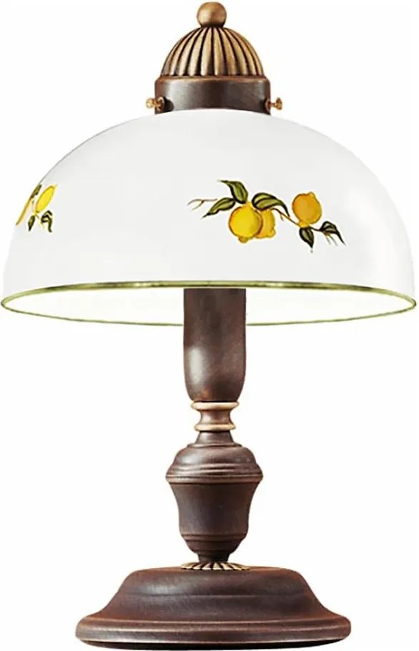 Kolarz 731.73.126 - Lampa stołowa NONNA 1xE27/75W/230V cytrynowa