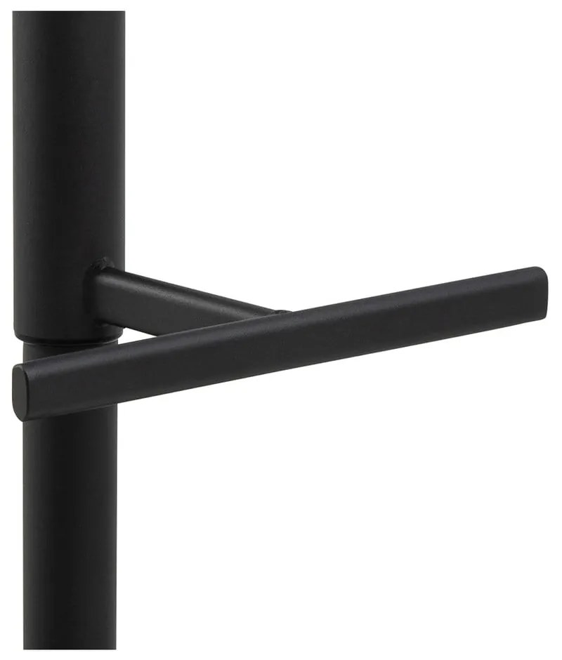 Czarny/beżowy hoker z regulowaną wysokością (wysokość siedziska 65 cm) Adisa – Actona