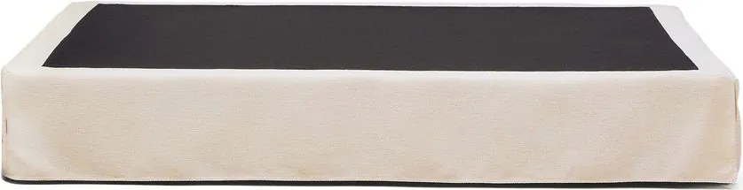 Białe tapicerowane łóżko dwuosobowe bez zagłówka 160x200 cm Jaira – Kave Home