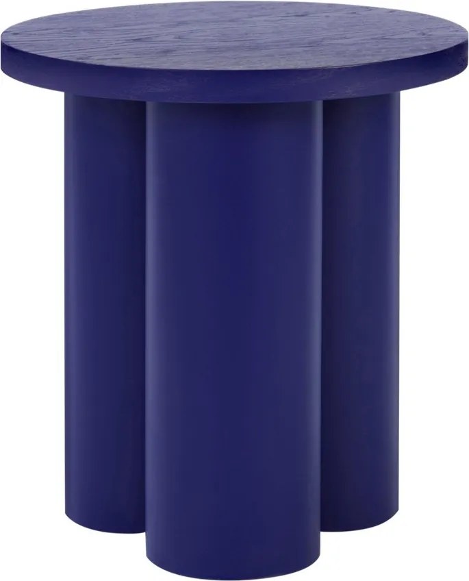 Niebieski stołek Oly – noo.ma