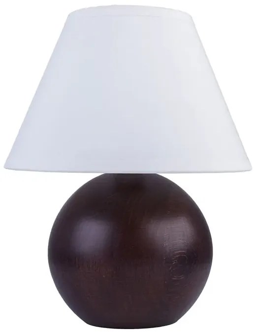 Drewniana lampka do sypialni wenge - S226 B9-D77