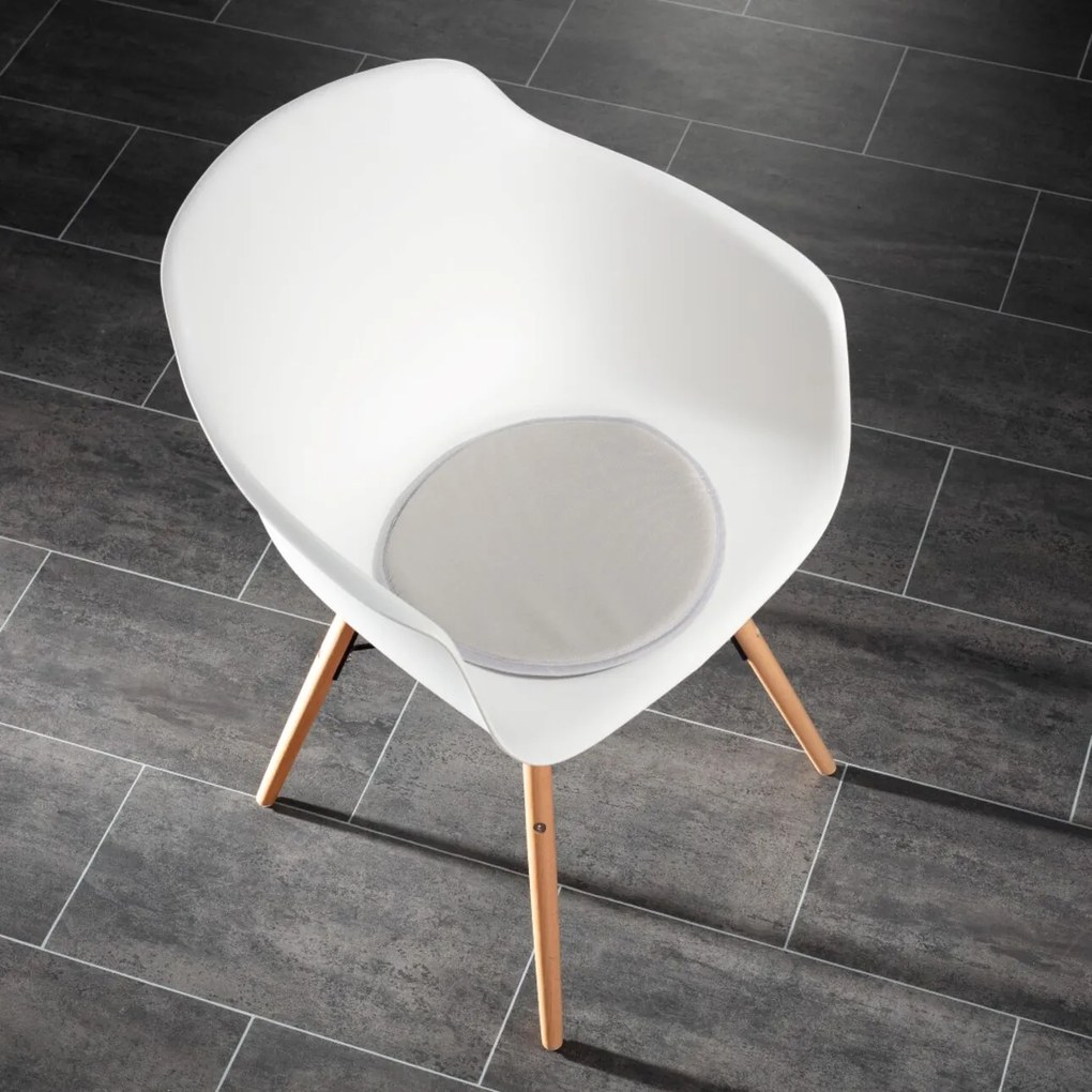 Siedzisko na krzesło Dot silver