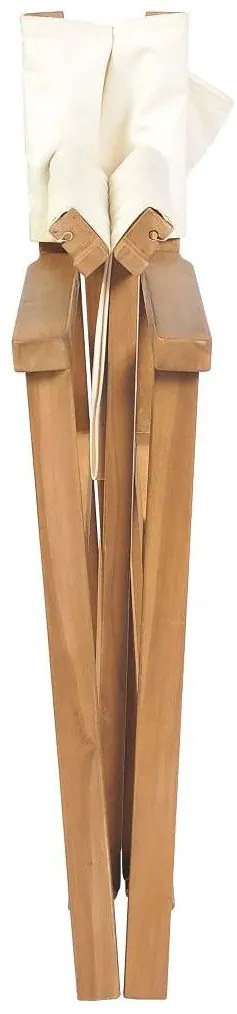 Składane tekowe krzesło reżyserskie Limo