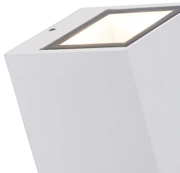 Zewnetrzna Nowoczesna lampa ścienna biała 2-światłowa GU10 AR70 IP54 - Baleno Nowoczesny Oswietlenie zewnetrzne