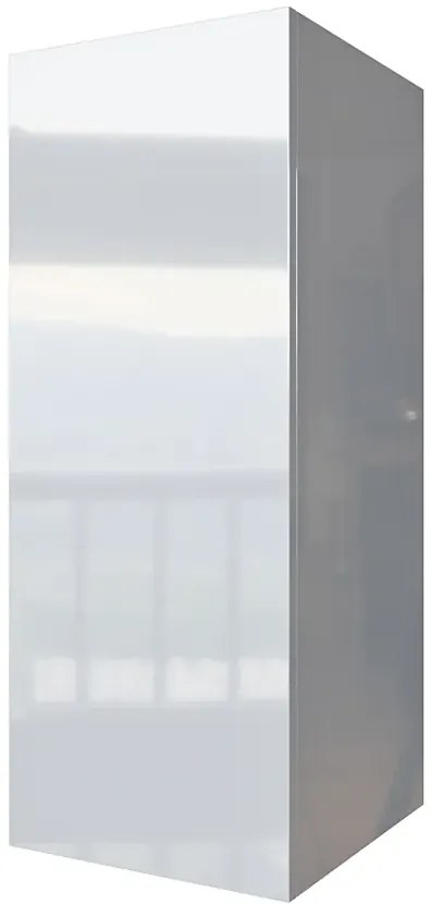 Meblościanka modułowa biały połysk 30x12x4 H6-M34